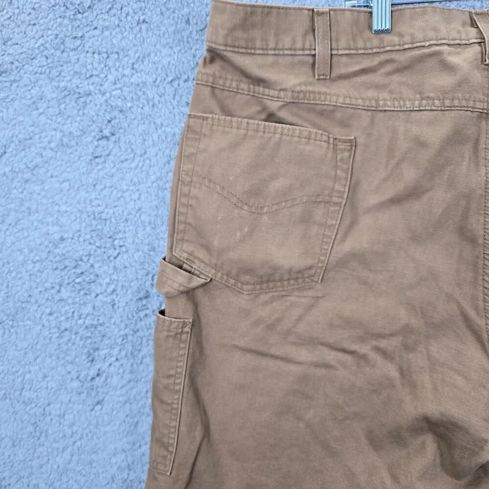 Carhartt Men's Brown Cargo Carpenter Shorts B190 BUC Size 44